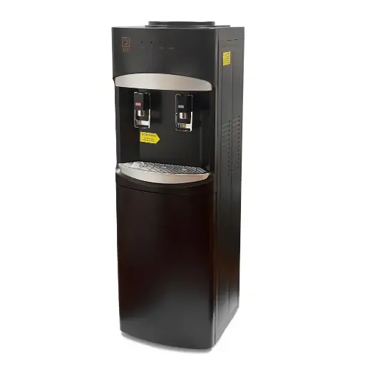[DISP-PED-C] Dispensador de Agua Pedestal Negro Mate Ventilador LB-88LD-C