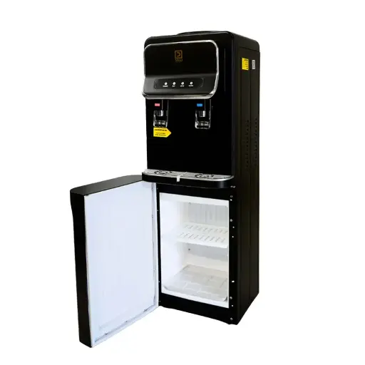 [DISP-YLR2-5-X] Dispensador de Agua Compresor Pedestal Frigobar Negro Mate LB-93